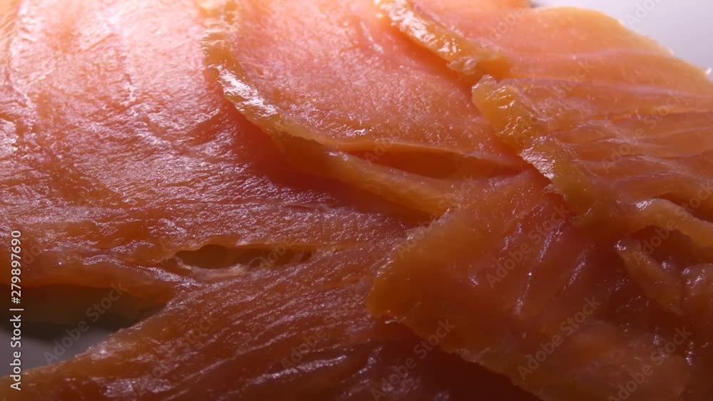 Salmon slices Salmon slices