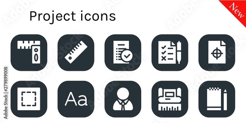 project icon set