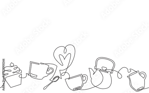 Pattern with Bottles, Glasses and corkscrew. Abstract Wine background. 