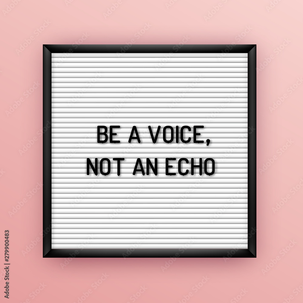 Motivation quote on square white letterboard with black plastic letters. Hipster vintage inspirational poster Motivation quote on square white letterboard with black plastic letters. Hipster vintage inspirational poster