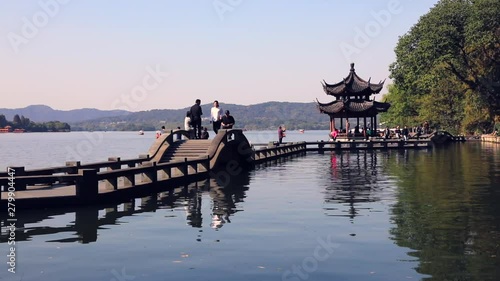 Hangzou - West lake park, China photo