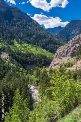 View at mountains in British Columbia, Canada. © karamysh