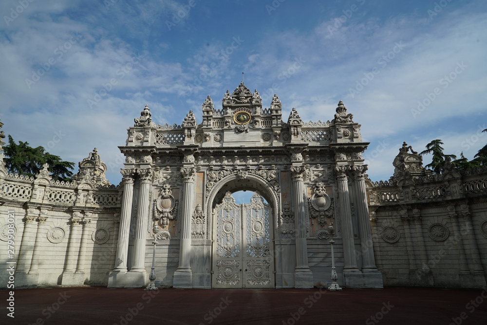 Istanbul Dolmabahce Palace Gate