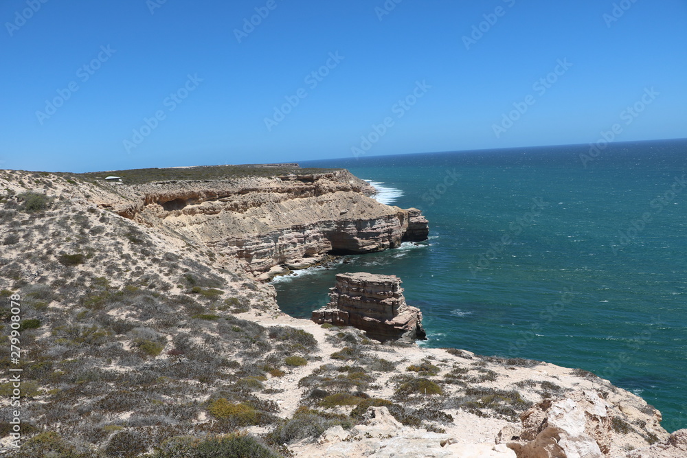 Cliffs of Beauty and Tragedy in Kalbarri National Park, West Australia