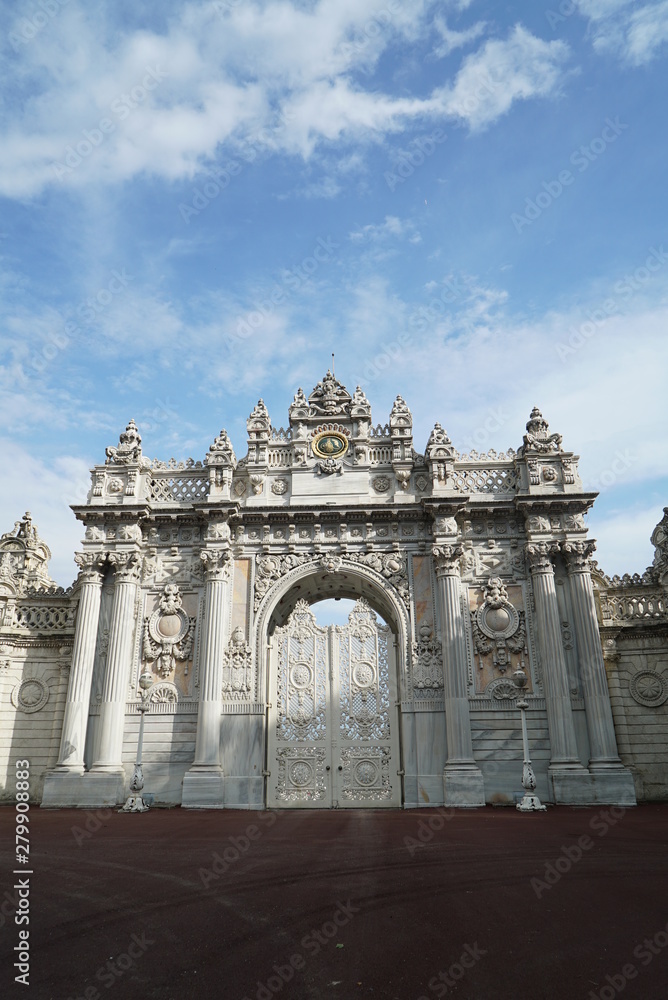 Istanbul Dolmabahce Palace Gate