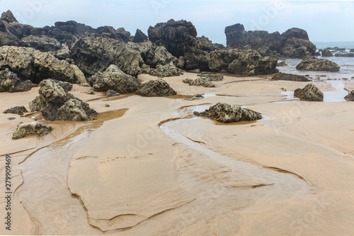 Beautiful bay in north Spain