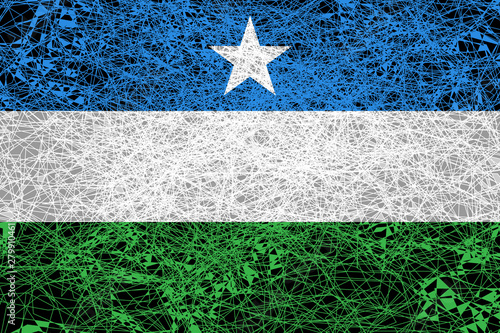 Flag of Puntland. photo