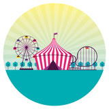fun fair event amusement park tent
