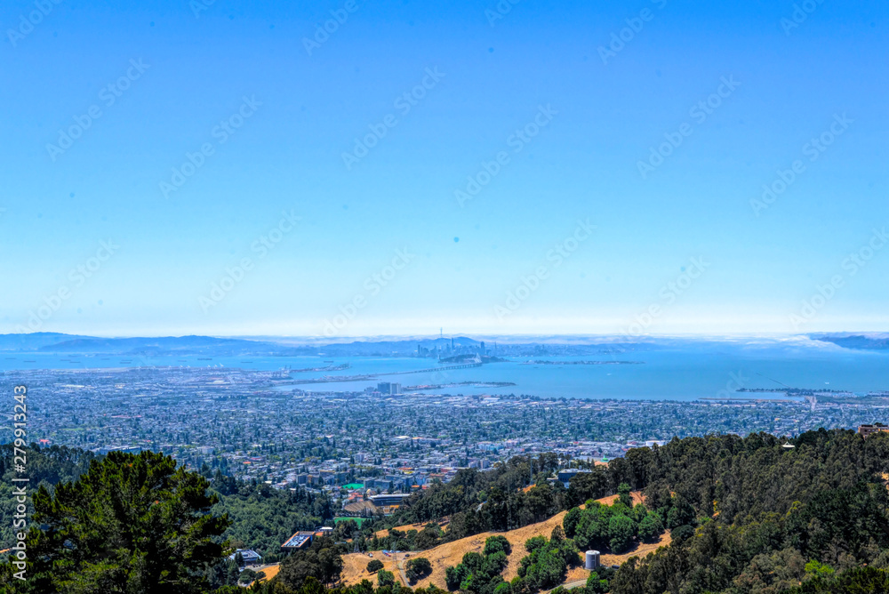 San Francisco Bay From Berkeley Hills