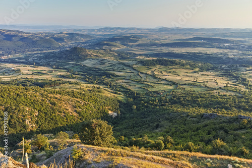 Sunset view of Osogovo Mountain  North Macedonia