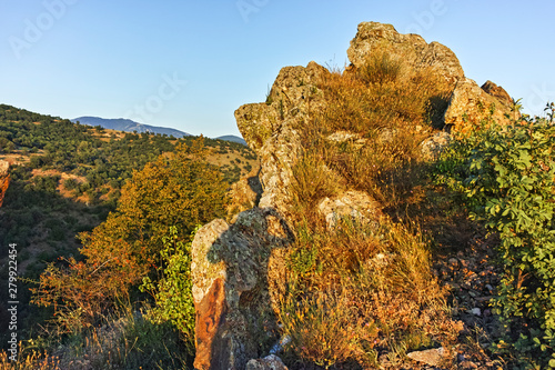 Sunset view of Osogovo Mountain, North Macedonia
