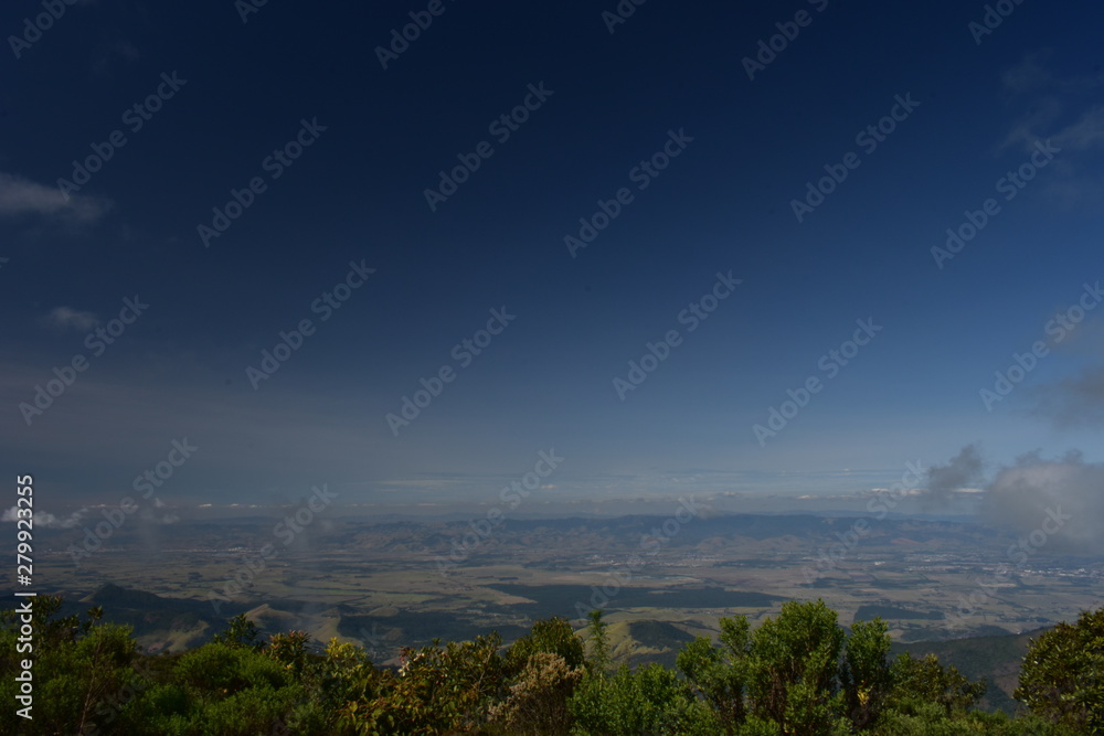 landscape with clouds