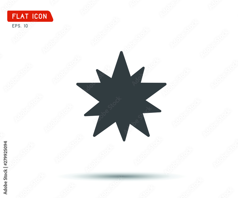 Clasic star Icon Vector, logo flat eps, illustration Clasic star Icon Vector, logo flat eps, illustration
