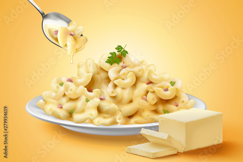 Delicious macaroni dish