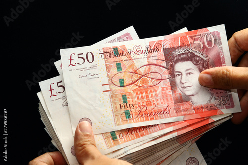 The UK unit of currency is pounds sterling photo