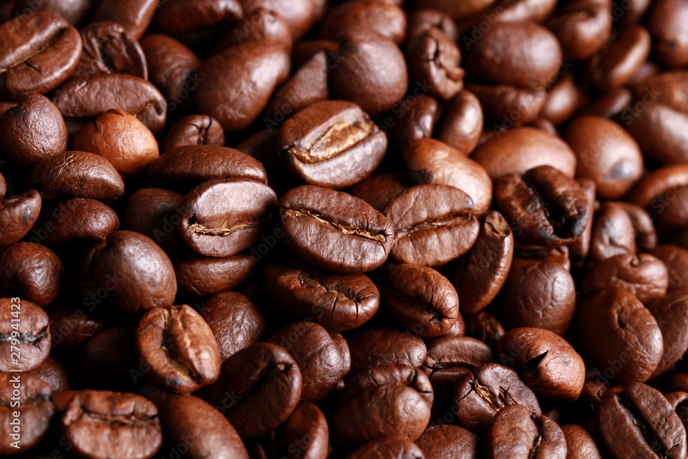 Coffee bean background Coffee bean background