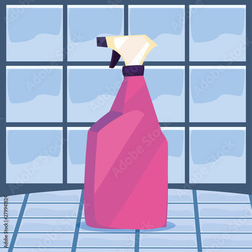 cleaning products and supplies design