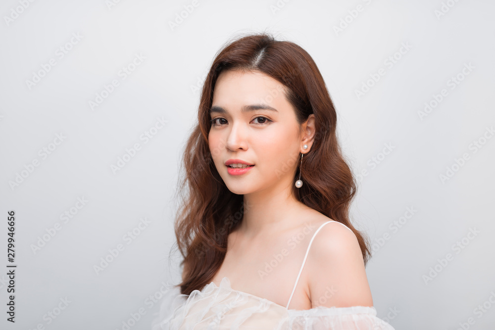 Sexy Asian woman with beauty face and perfect skin Sexy Asian woman with beauty face and perfect skin