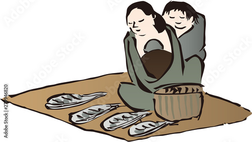 浮世絵　町人　その53