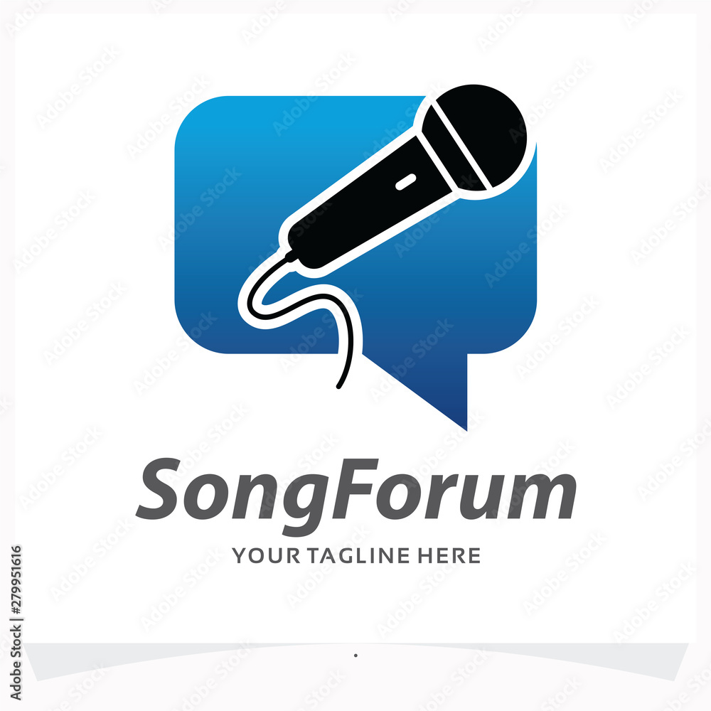 Song Forum Logo Design Template Song Forum Logo Design Template