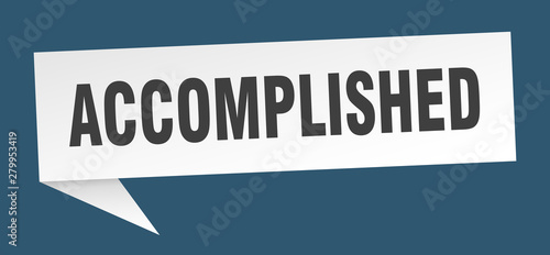 accomplished