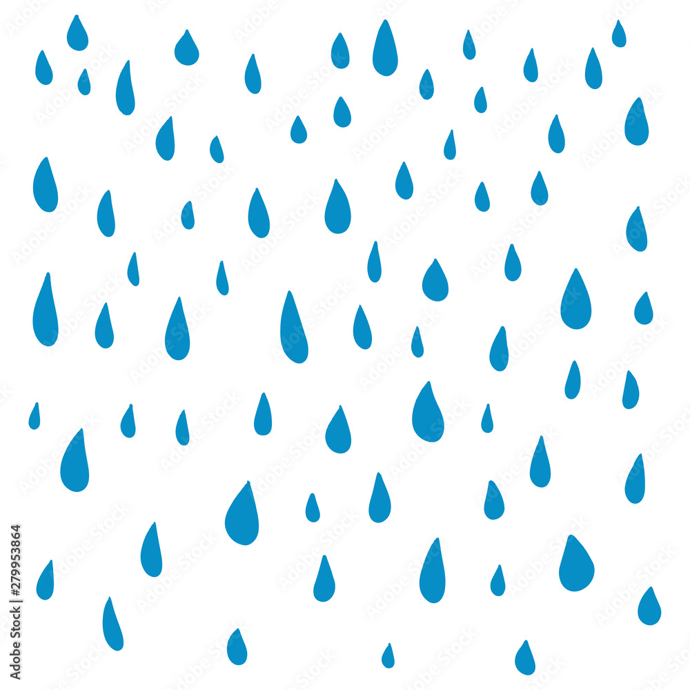 Rain water droplets pattern.Vector seamless dot pattern. Abstract geometric background.Spring abstract background in shades of blue. Rain water droplets pattern.Vector seamless dot pattern. Abstract geometric background.Spring abstract background in shades of blue.