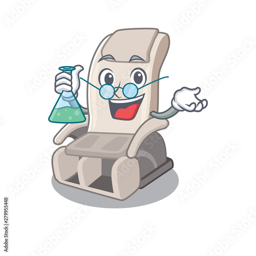 Professor massage chair in the mascot shape