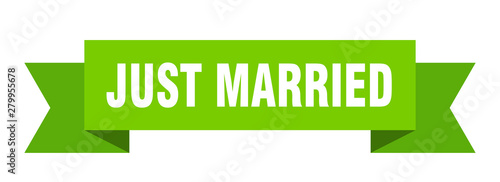 just married