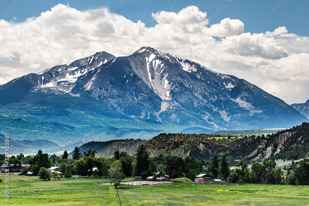 Rocky Mountain Landscape Photo