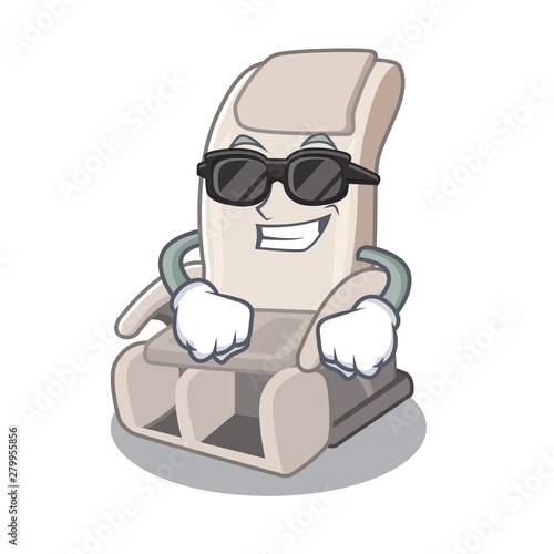 Super cool massage chair in the mascot shape