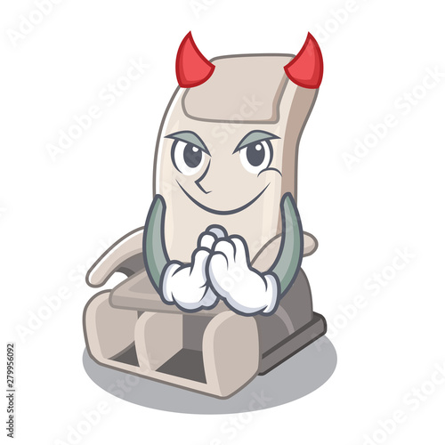 Devil massage chair the middle room cartoon