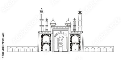 india independence day flat design