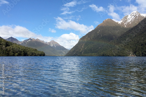 Beautiful sunny day at a stunning Nelson Lake photo