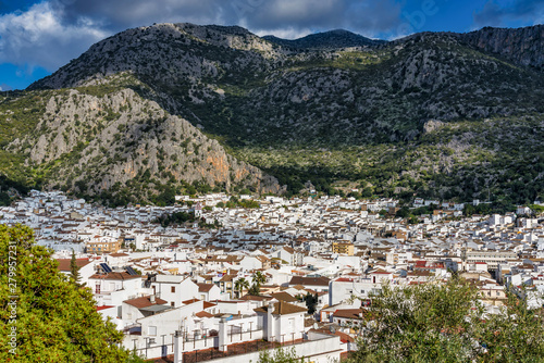 Ubrique, Cadiz. Spain. White villages of Andalusia in the park of Alcornocales photo
