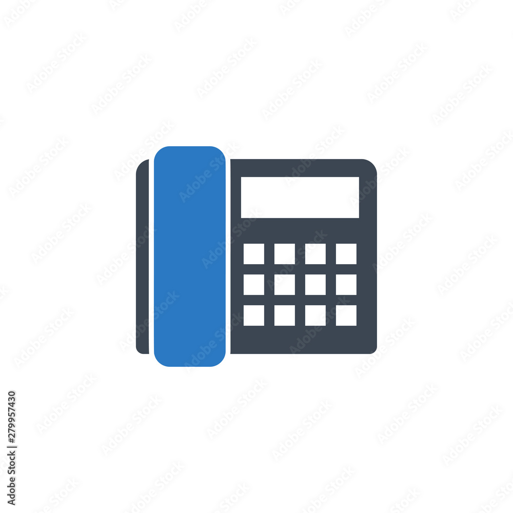 Office Phone related vector glyph icon. Isolated on white background. Vector illustration. Office Phone related vector glyph icon. Isolated on white background. Vector illustration.