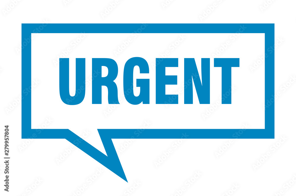 urgent sign. urgent square speech bubble. urgent urgent sign. urgent square speech bubble. urgent