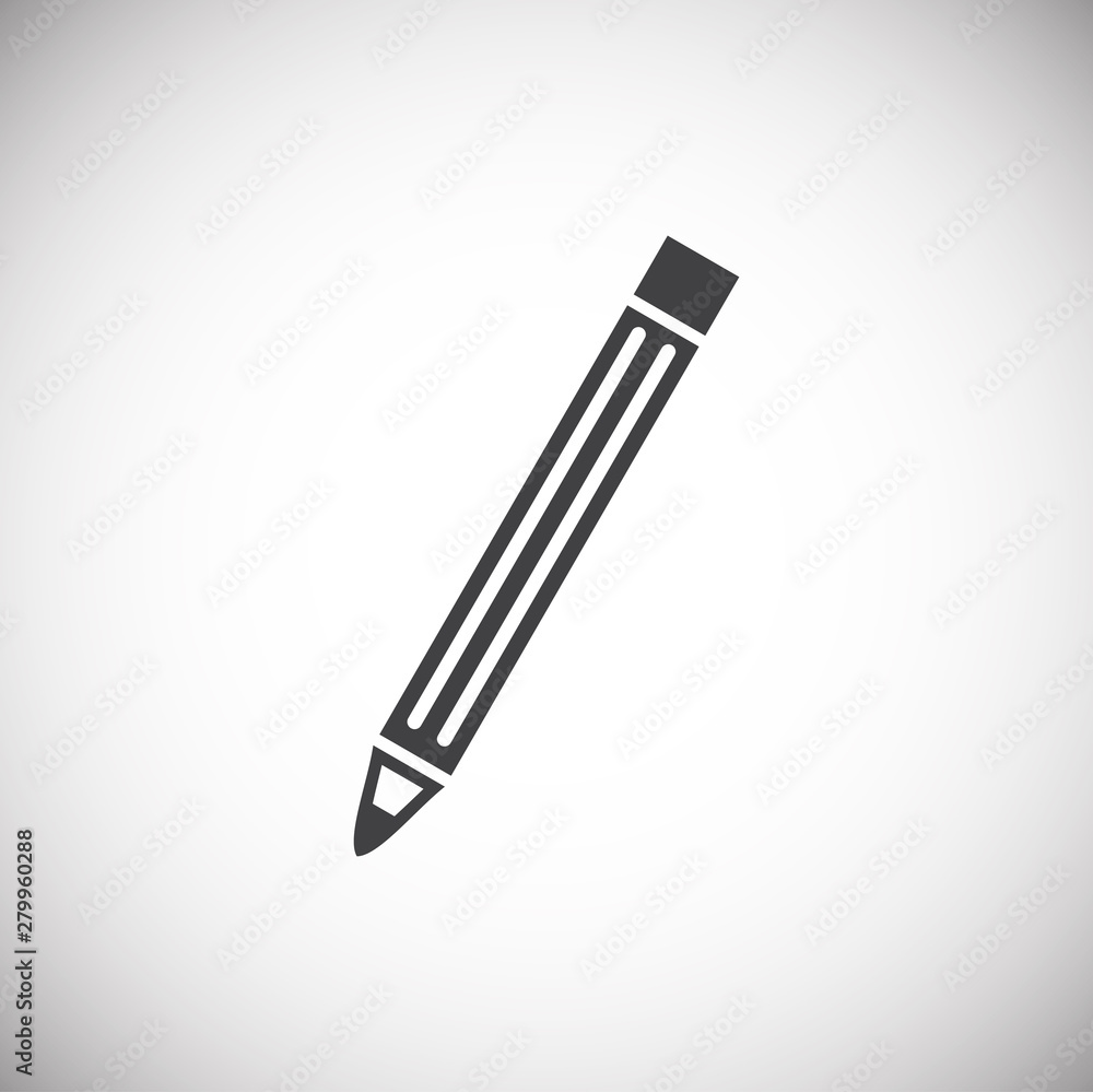 Pen icon on background for graphic and web design. Simple illustration. Internet concept symbol for website button or mobile app. Pen icon on background for graphic and web design. Simple illustration. Internet concept symbol for website button or mobile app.