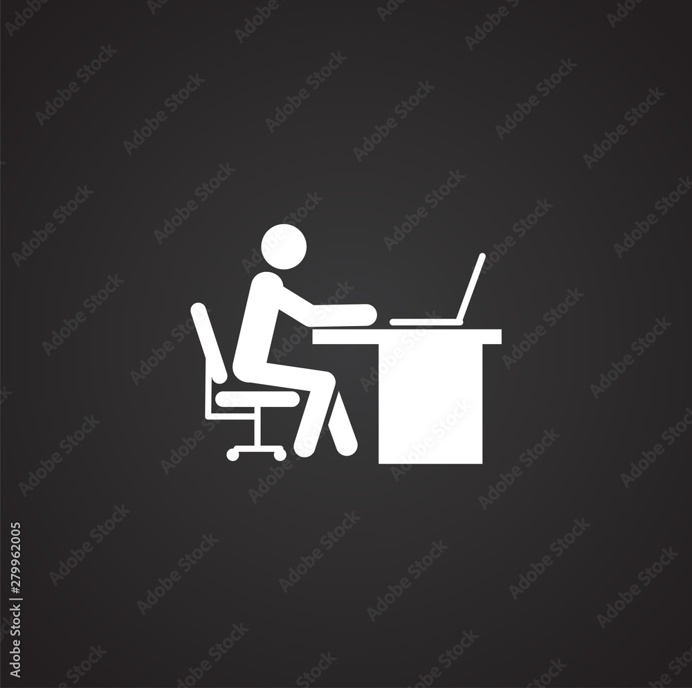 Business person icon on background for graphic and web design. Simple illustration. Internet concept symbol for website button or mobile app. Business person icon on background for graphic and web design. Simple illustration. Internet concept symbol for website button or mobile app.