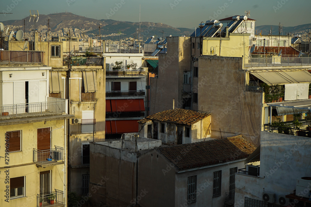 City View of Athens in the summer City View of Athens in the summer