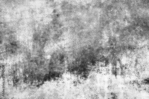 Subtle halftone vector texture overlay. Monochrome abstract splattered background.
