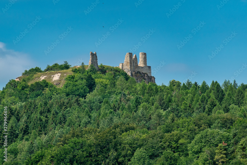Castle ruin Hohenburg, Upper Palatinate in Bavaria, Germany