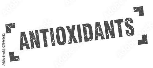 antioxidants stamp. antioxidants square grunge sign. antioxidants