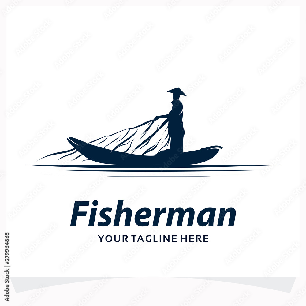 Fishing Logo Vector Fisherman Outdoor Recreation Vector, Fisherman,  Outdoor, Recreation PNG and Vector with Transparent Background for Free  Download