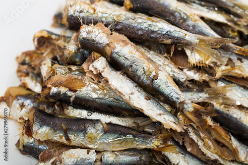 Sardines baked in oven