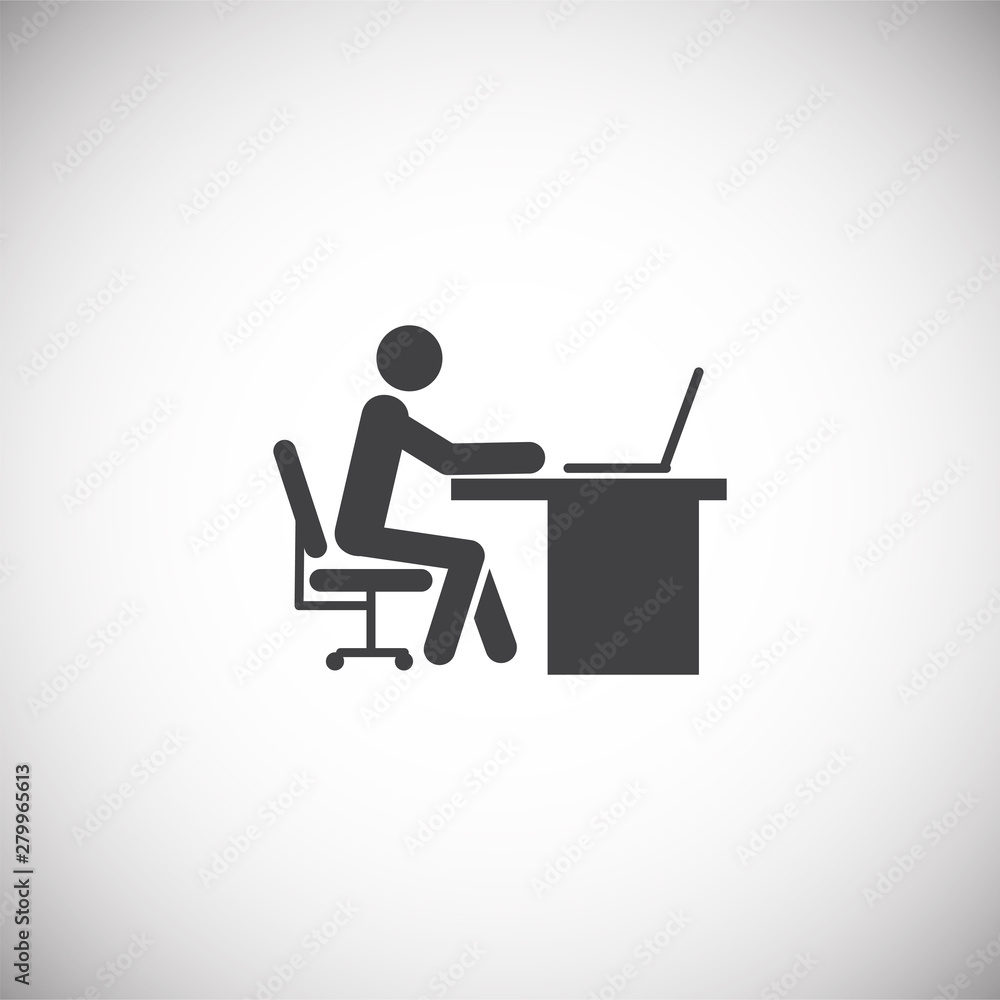 Business person icon on background for graphic and web design. Simple illustration. Internet concept symbol for website button or mobile app. Business person icon on background for graphic and web design. Simple illustration. Internet concept symbol for website button or mobile app.