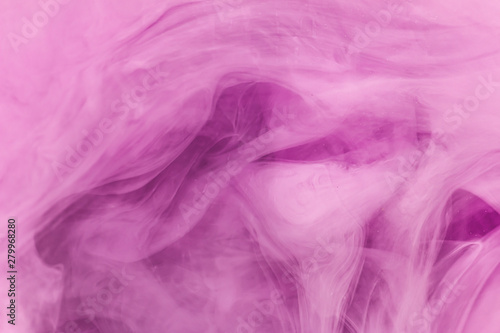 Abstract pink smoke, silky smooth texture pattern background, acrylic paint ink