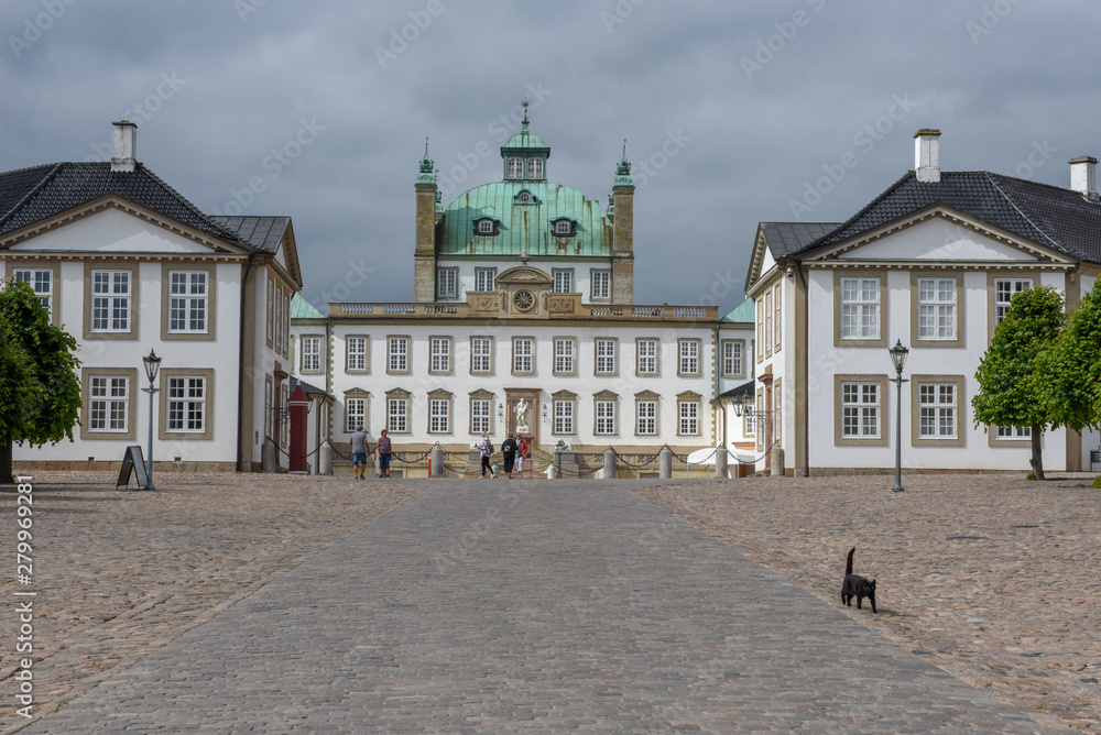 Fredensborg castle on Danmark