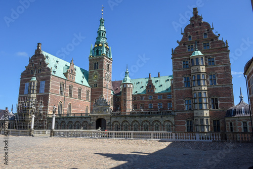 The castle of Frederiksborg at Hillerod on Denmark