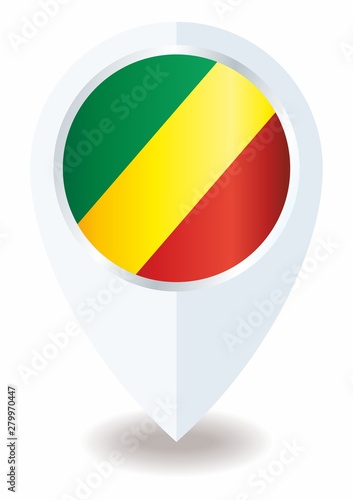 Free Download Flag of the Republic of the Congo, Republic of the Congo. Template for award design, an official document with the flag of the Republic of the Congo. Bright, colorful vector illustration for graphic a - GFXLoad