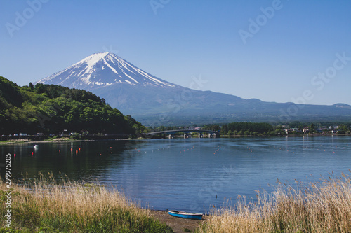  Mt Fuji at lake Kawaguchiko